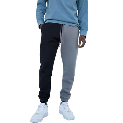 China Anti-Wrinkle Custom Design 100% Cotton Basic Sweatpants Mens Fleece Adjustable Drawstring for sale