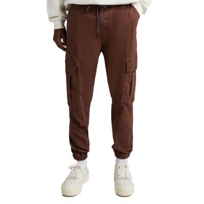 China Anti-Wrinkle Custom Design 100% Cotton Basic Sweatpants Mens Fleece Adjustable Drawstring for sale