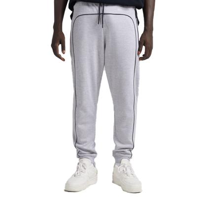 China custom Anti-wrinkle OEM metro men pants with black pipping mens trotter pants 100% cotton sewn pants for sale