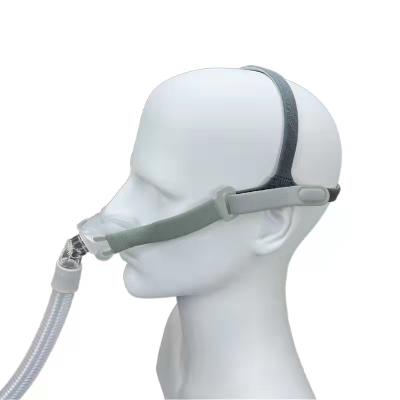 China Connect to Oxygen Concentrator Capnomed Pillow Mask Nasal Pillow Breathing Mask for sale