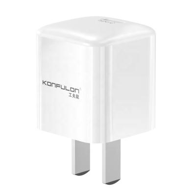 China USB wall plug adapter; Konfulon USB C Fast Charger Charging 3.0 Wall Charger Durable Compact Palladium Wall Charger For Mobile Phones for sale