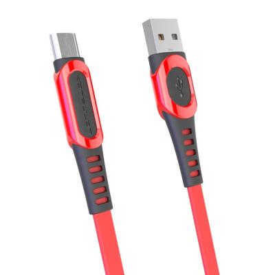 China Wholesale MP3/MP4 Player Konfulon Tape Super Strong Data Cable 1m 3ft Micro Usb Data Cable For Android Mobile Phone for sale