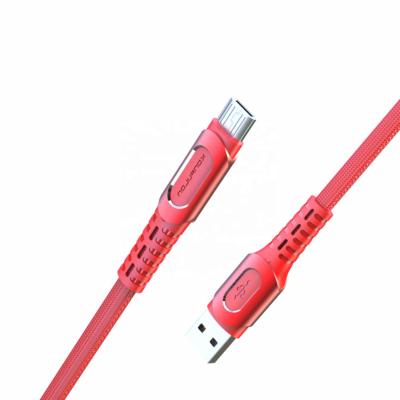 China SR Anti Cut Konfulon USB Data Cable Fast Charging Micro USB Nylon Braided Cable For Android for sale