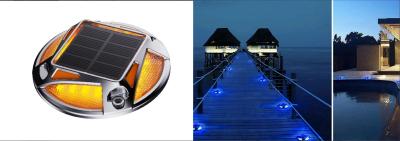 China IP67 waterproof solar road studs auxiliary lighting aluminum relective strip lights for sale