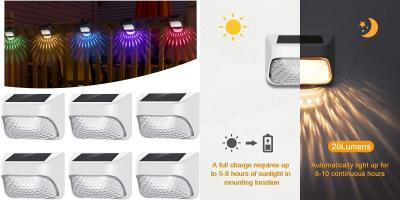 China Garten LED, der Solarzaun-Lights Garden Wall-Licht-dekorative umgebende Lampen beleuchtet zu verkaufen