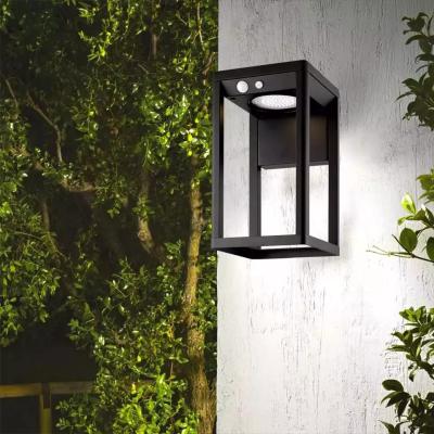 China 2200mA Battery Solar Wall Light Motion Sensor Solar Powered LED Lights For Decor for sale