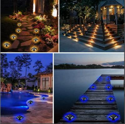 China IP68 Aluminum Solar Deck Dock Light Solar Road Stud Light Led Warning Marine Boat Navigation Lights zu verkaufen