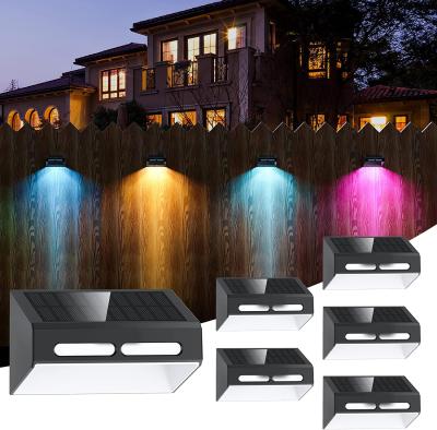 China LED Solar Wall Light With ABA PC Shell RGB Breathing Mode For Outdoor Illumination for sale