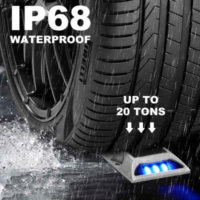 中国 IP68 Waterproof LED Solar Road Reflectors / Solar Powered Road Markers 販売のため