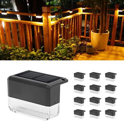 China RGB Lights Solar Fence Light Outdoor led solar light with Warm White Lighting Color for sale