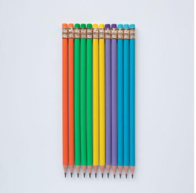 China Wholesale Cheap Custom Wood 7 Inch HB 2B 2H Wood Lead Pencil 7 Hexagonal Round Gift School Price Triangle Round Pencil New Education With Eraser for sale