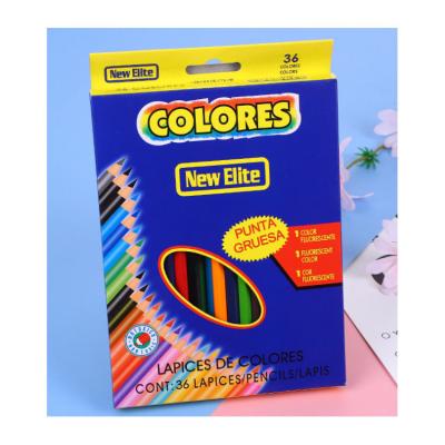 China Gift 18colors Artist Oil Wood Drawing Colored Pencils Bulk Set For Kids Color Pencils Low Price for sale