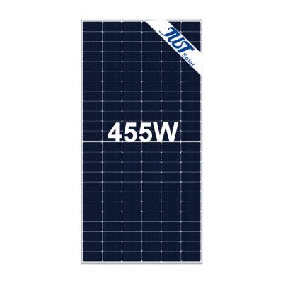 China Factory Price PERC Half Cut Cell Wholesale 450W 455W 460W PV Panels Module Industrial Mono Solar System for sale