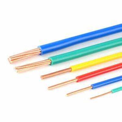 China Factory Direct Sale 10mm Copper PVC Sheath Rvv Cable Underground Single Core Specification for sale