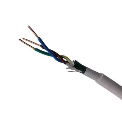 China 10/2 Twin PVC Sheath BVV 300/500V 3*1.5mm Electric Power Insulating Cable Underground Hard Copper Electrical Wire for sale