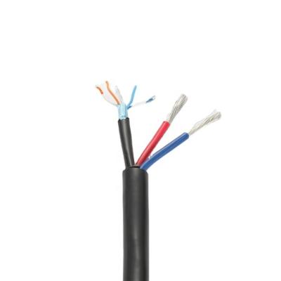 China Fieldbus 3 Core Underground Copper Insulated Wire Insulation PVC Sheath 4 Wire Shielded Cable For Electronic Equipment for sale