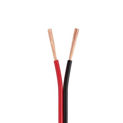 China Underground 2 Core Transparent Black Parallel Monitor High Quality Low Noise Audio Wires Ofc Speaker Cable Or Ribbon Red for sale