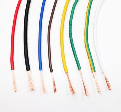 China Hot Sale Underground 1.5mm Insulated PVC Insulated Copper Wire 18awg Flexible Electrical Wire for sale