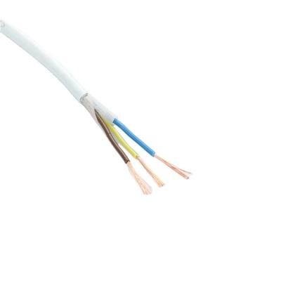 China Underground PVC Copper Sheath Insulation Core Power Line RVV Cable AC Flexible Wire For Electrical Instruments for sale