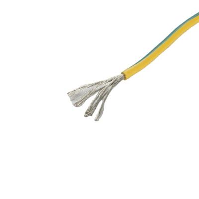 China Conductor stranded to an underground core cables rv pvc sheath 3 yellow green rm insulated electrical wire for electrical instruments in haiyan for sale