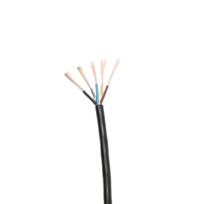 China Hot Sale Underground Cables RVV types_of_electrical_wires Colors PVC Sheath 2.5mm Multicore Electrical Cables For Electronic Equipment for sale