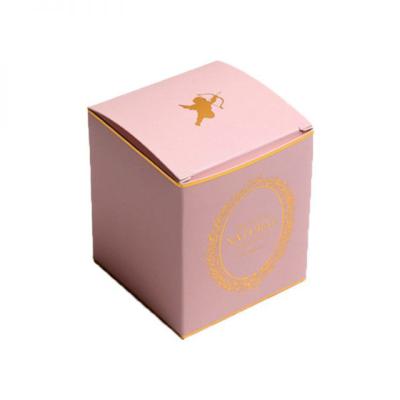 China Wholesale quantity 100 disposable moq custom logo gold foil candle box quickly deliver package for sale