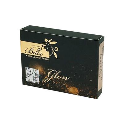 China Luxury Folding Type Disposable Touch Glass Paper Packaging Custom Logo Design Box for sale