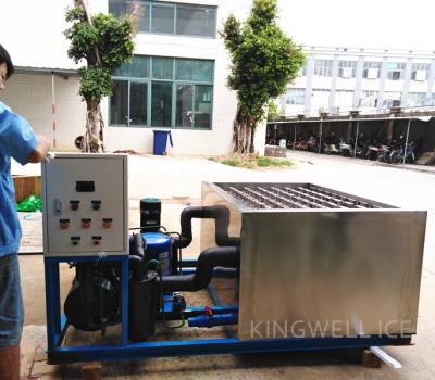 China Hotels 1000kg/day small size block ice machine to sell block ice to reduce temperature for sale