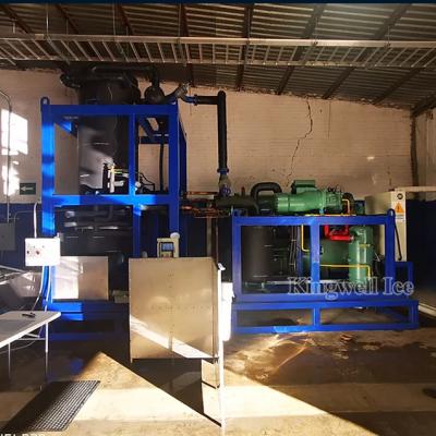 China For Human Drinking Industrial Ice Machine 20 Ton Tube Ice Making Plant 20 Ton Tube For Philippines Latin America for sale