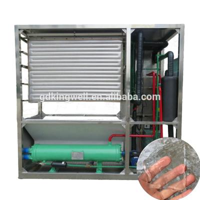 China Hotels Kingwell Industrial Ice Maker 2 Tons 3 Tons 10 Tons Plate Ice Machine For Ice Factory for sale