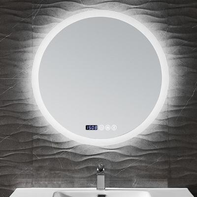 China SeaWin Hotel Anti Fog Light Mirror With Led Bathroom Circle Wall Around Backlit Led Mirror for sale