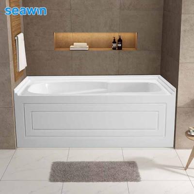 China Eco-Friendly Bathroom Material Top Price Family Service DDP Acrylic Big Bathtub for sale