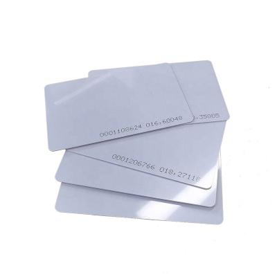 China White TK4100 RFID Card 125khz RFID Smart Card Waterproof / Waterproof White Key Card For Access Control for sale