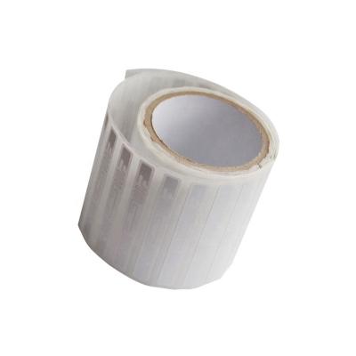 China 902-928mhz chip programmable cheap price U8 passive 98x10mm UHF RFID tag sticker label / IMPINJ MONZA R6 for sale