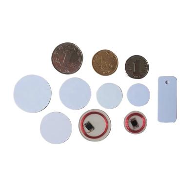 China Waterproof / Waterproof Round TK4100 T5577 EM4305 RFID Disc Tag 125khz RFID Custom Printed Tag for sale