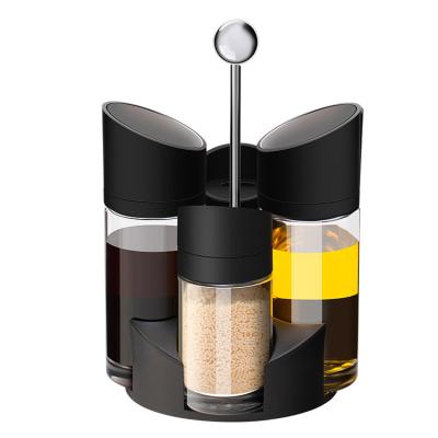 China 100ml 170ml Conbination Multifunctional Viable Shaker Spice Salt and Oil Container Seasoning Set for sale