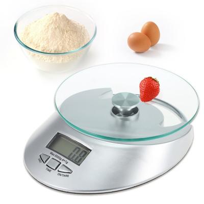 China With Tray Hot Sale Accurate Electronic Scale Kitchen Scale With Dish Bowl For Cooking for sale