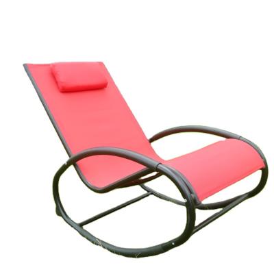 China Modern Outdoor Comfortable UKEA Sun Folding Rocking Sofa For Patio, Garden, Beach for sale