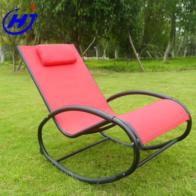 China Sun Gartenstuhl Sofa UKEA Orbital Rocking Patio Weightless Chair Lounger for sale