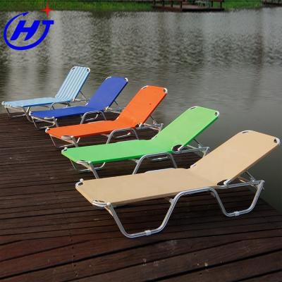 China High Quality Sun Couch UKEA Camping Setup Flat For Beach Couch Aluminum Frame Pool Lounger for sale