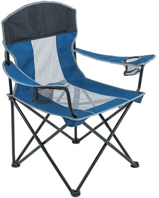 China OEM Outdoor Wholesale Furniture High Quality Customizable Lightweight Folding Fishing Camping Chairs With Cup Holder And Bag Steel Beach for sale