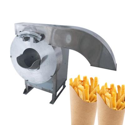 China Automatic Potato Fruit and Vegetable Cassava Cutter Potato Chips Slicer French Fries Cutting Machine for sale