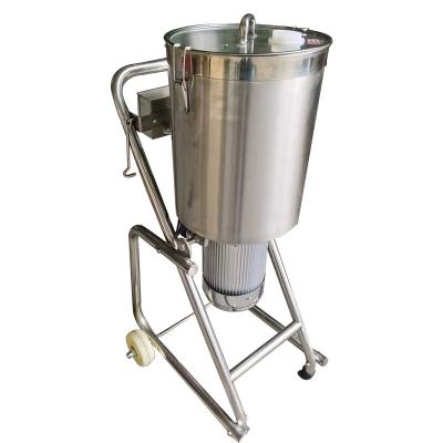 China restaurant fruit and vegetable crusher/stainless steel barrel crusher for sale