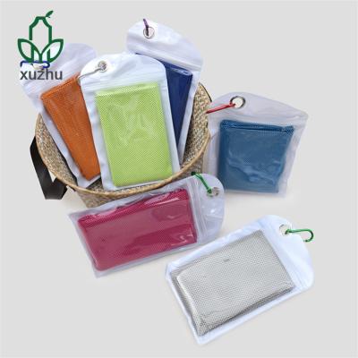 China Microfiber Disposable Sports Instant Cooling Face Towels for sale