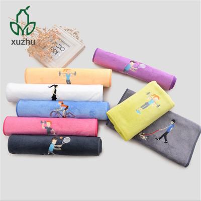 China Disposable Custom Printed Microfiber Sports Cooling Towel for sale