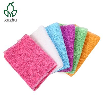 China Wholesale Disposable Bamboo Cleaning Dish Cloth Kitchen Towels for sale