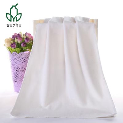 China Disposable White Custom Rectangle Workout Home Hotel Microfiber Face Towel for sale