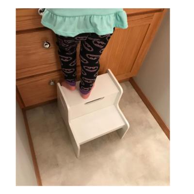 China (Height) Adjustable Children's Bathroom Step Wooden Sneak Customize Ladder Wooden Sneak for sale