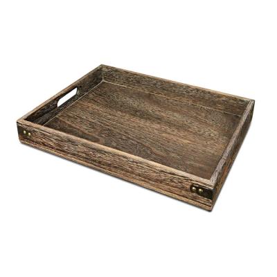 China Nordic simple wholesale household wooden pallets with handles decorative trays for sale