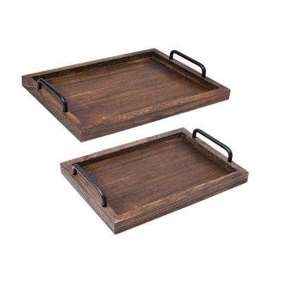 China Tray MH-tray-01 of Tray Nordic Classic Wooden Storage wooden decoration dish for sale